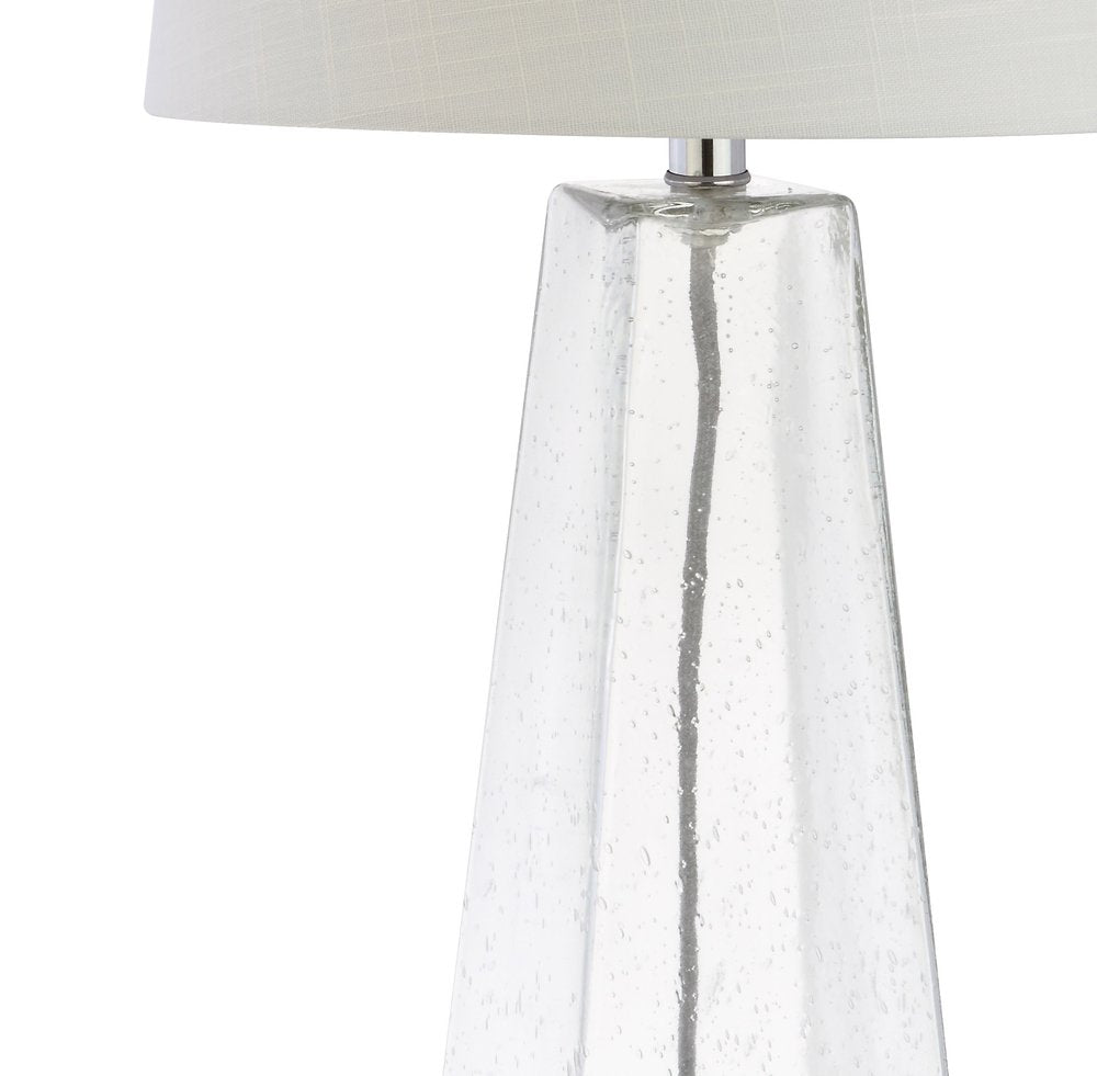 29" Clear Novelty Table Lamp With Empire Shade HomeRoots