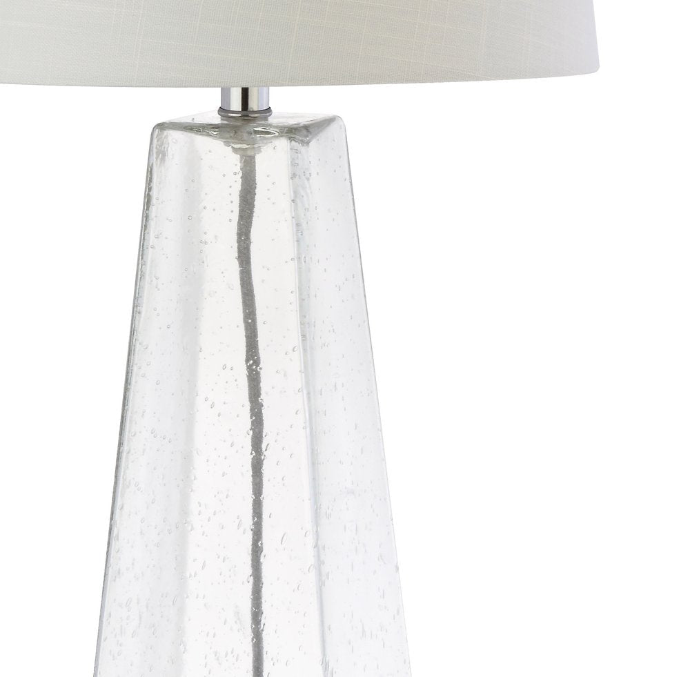29" Clear Novelty Table Lamp With Empire Shade HomeRoots