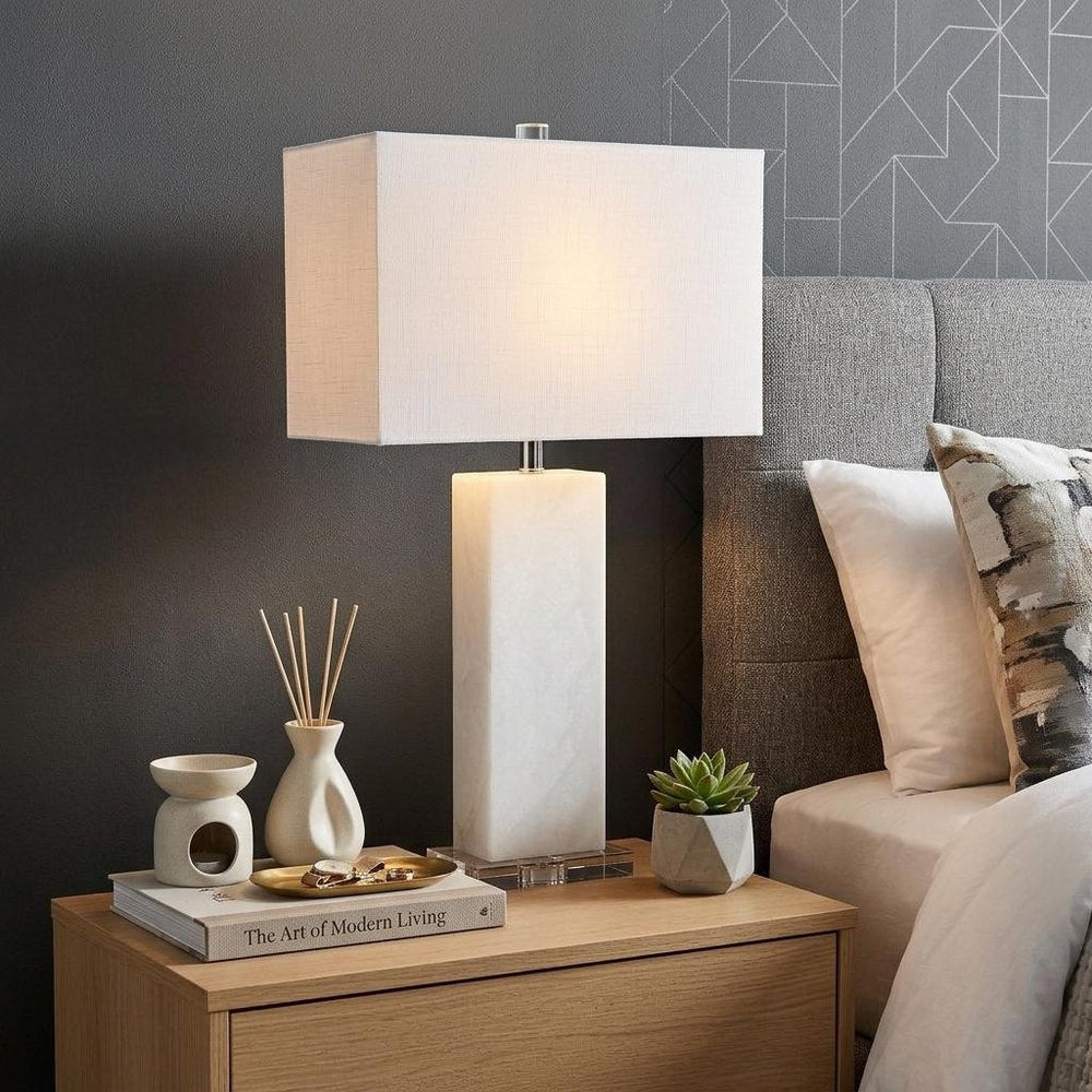 27" Clear Novelty Table Lamp With Shade HomeRoots