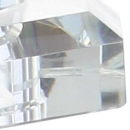 25" Clear Novelty Table Lamp With Drum Shade HomeRoots
