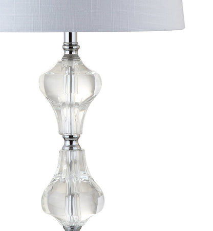 26" Silver Urn Table Lamp With Empire Shade HomeRoots