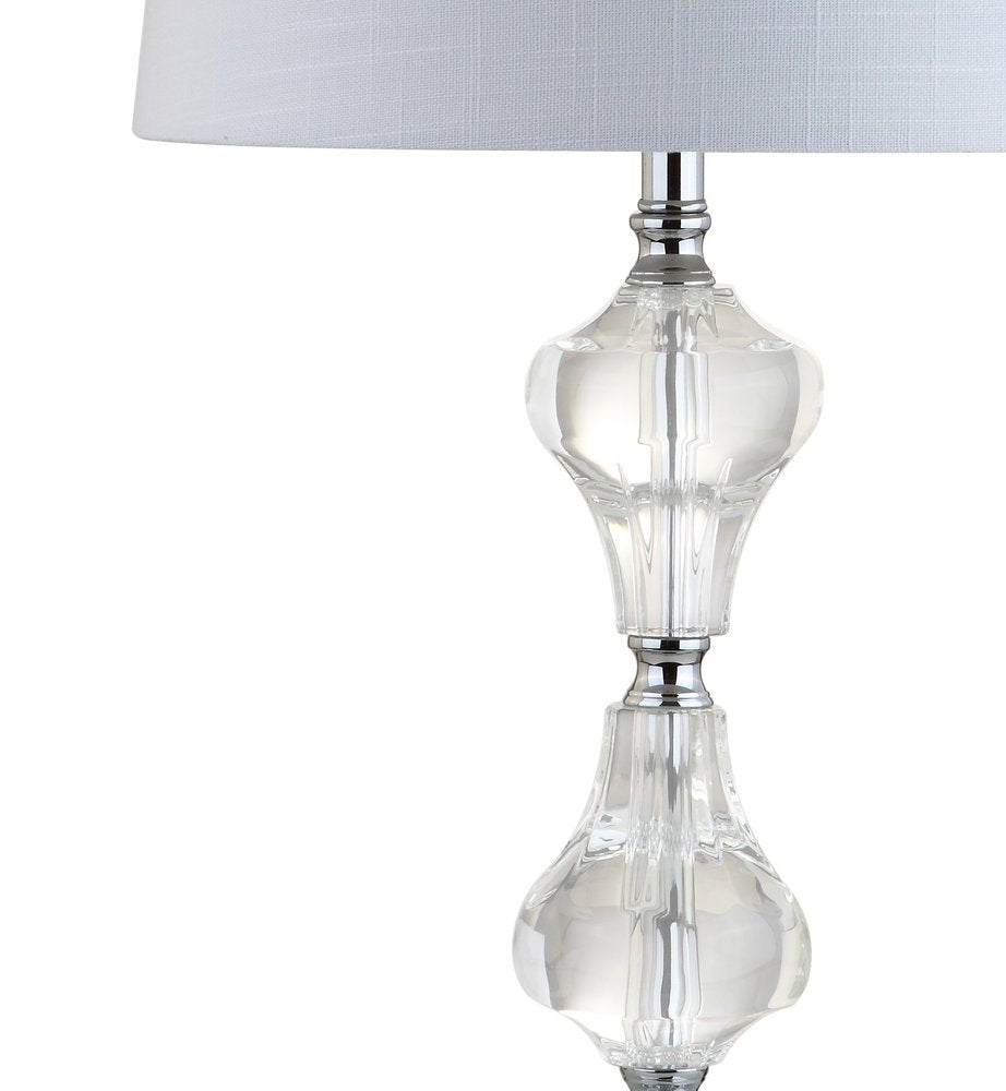 26" Silver Urn Table Lamp With Empire Shade HomeRoots