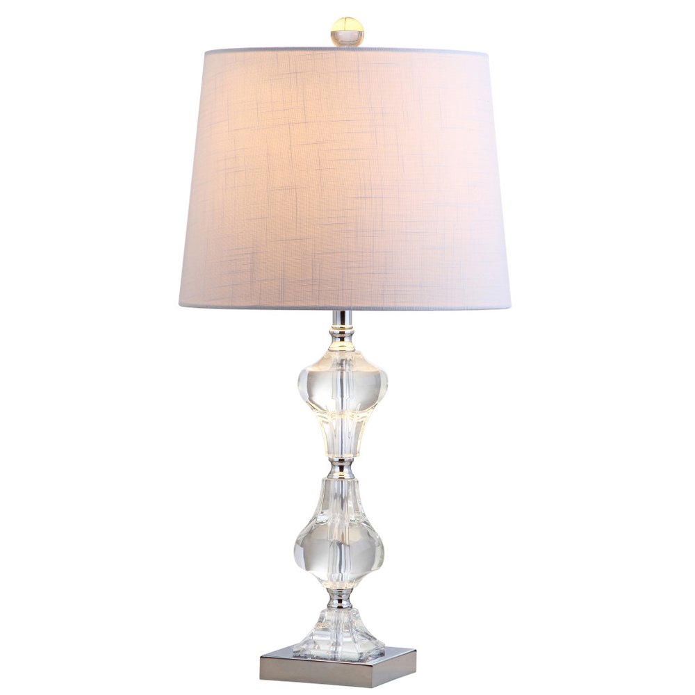 26" Silver Urn Table Lamp With Empire Shade HomeRoots