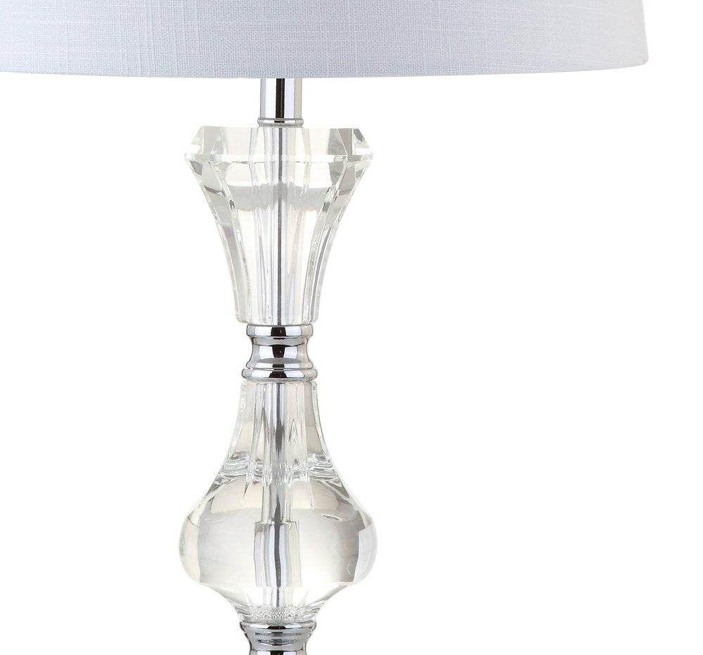 25" Silver Urn Table Lamp With Empire Shade HomeRoots