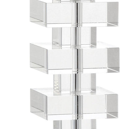 28" Clear Novelty Table Lamp With Shade HomeRoots
