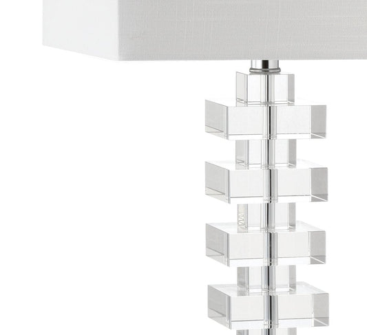 28" Clear Novelty Table Lamp With Shade HomeRoots