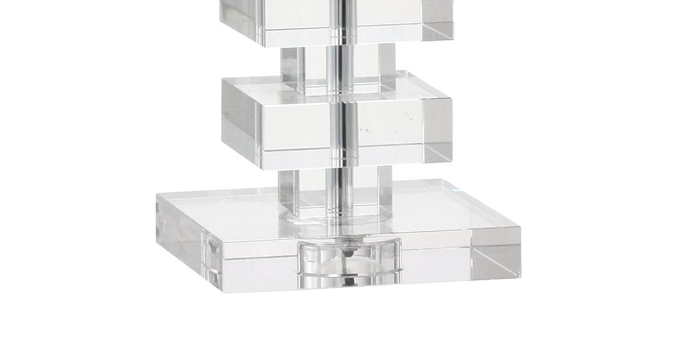 28" Clear Novelty Table Lamp With Shade HomeRoots