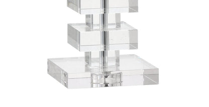 28" Clear Novelty Table Lamp With Shade HomeRoots