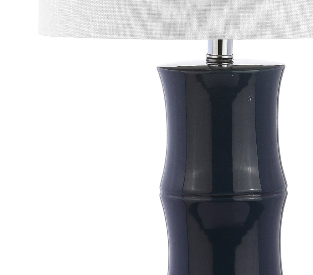 27" Clear Novelty Table Lamp With Drum Shade HomeRoots