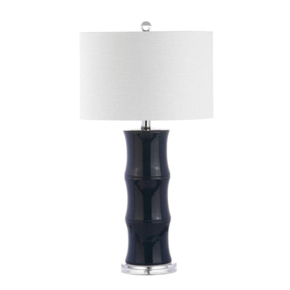 27" Clear Novelty Table Lamp With Drum Shade HomeRoots