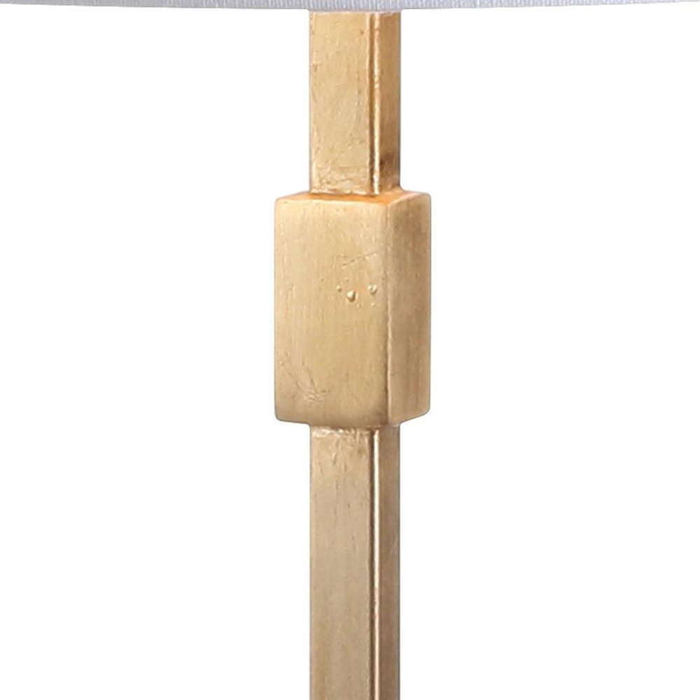 29" Gold Novelty Table Lamp With Globe Shade HomeRoots