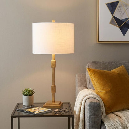 29" Gold Novelty Table Lamp With Globe Shade HomeRoots