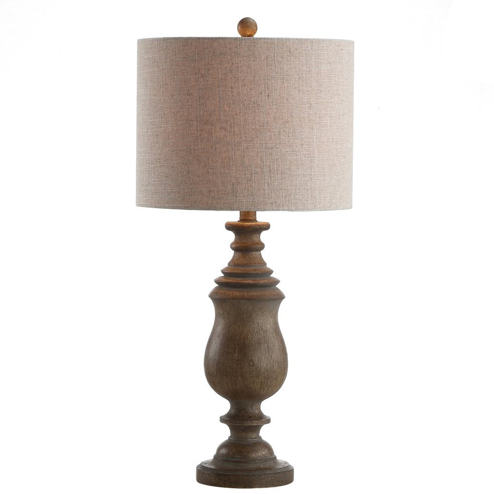 29" Brown Novelty Table Lamp With Globe Shade HomeRoots