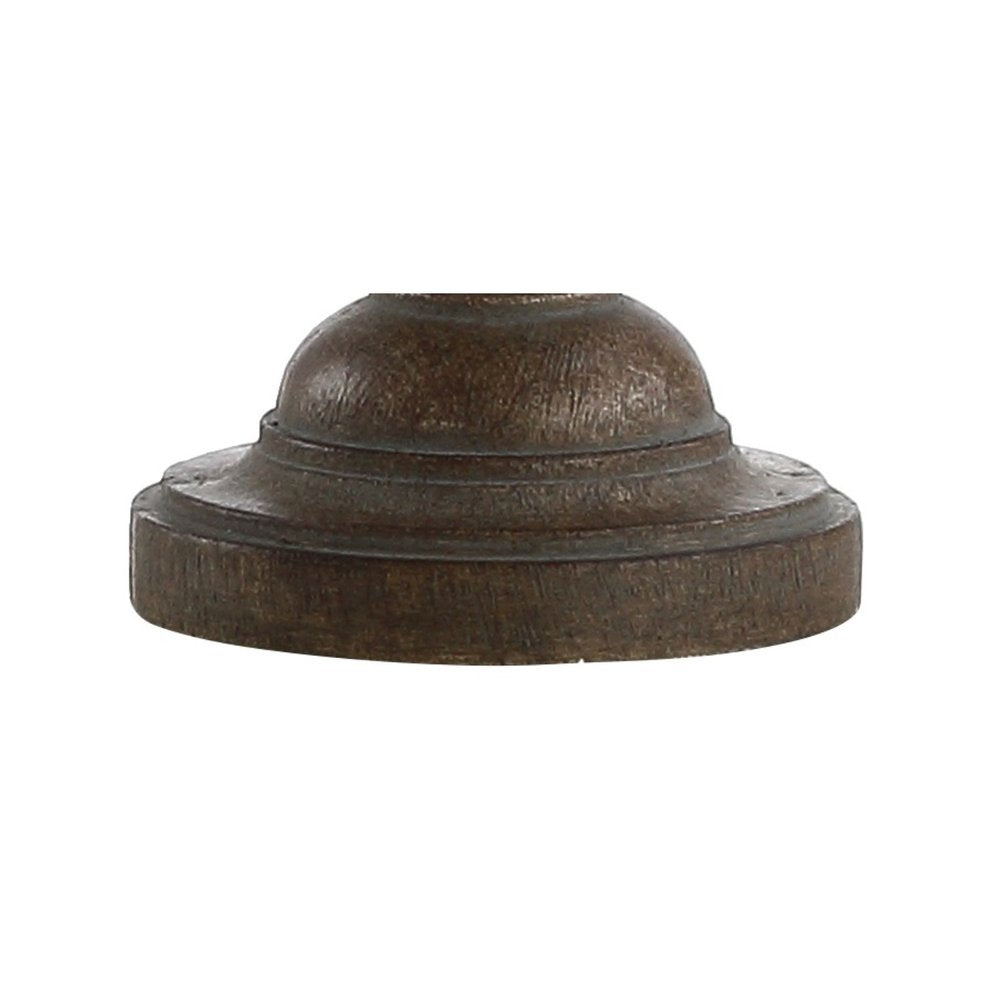 29" Brown Novelty Table Lamp With Globe Shade HomeRoots