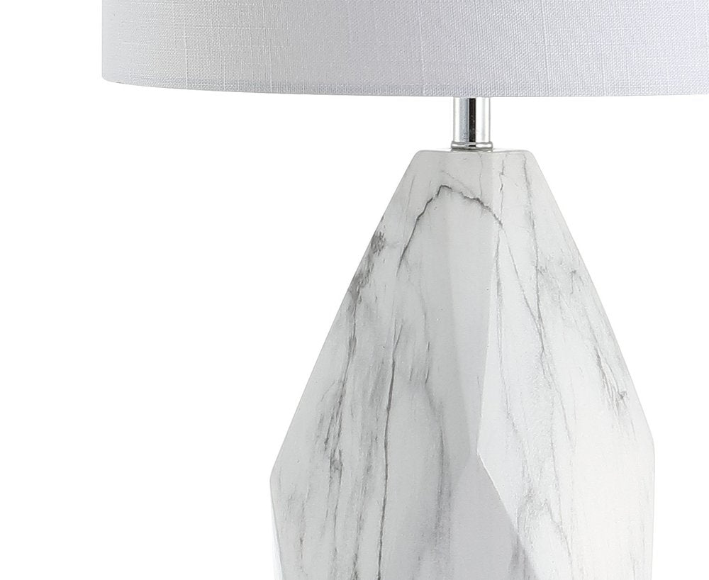 26" Clear Novelty Table Lamp With Drum Shade HomeRoots