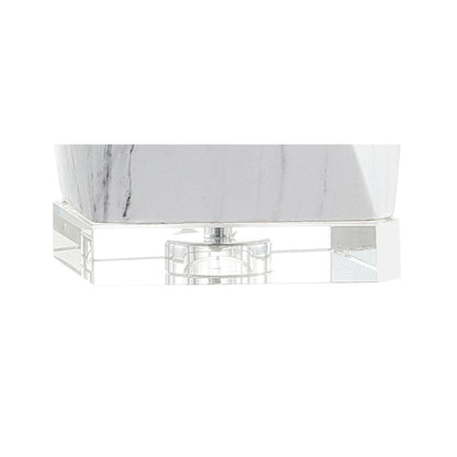 26" Clear Novelty Table Lamp With Drum Shade HomeRoots