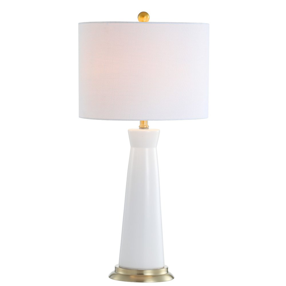 29" Gold Novelty Table Lamp With Globe Shade HomeRoots