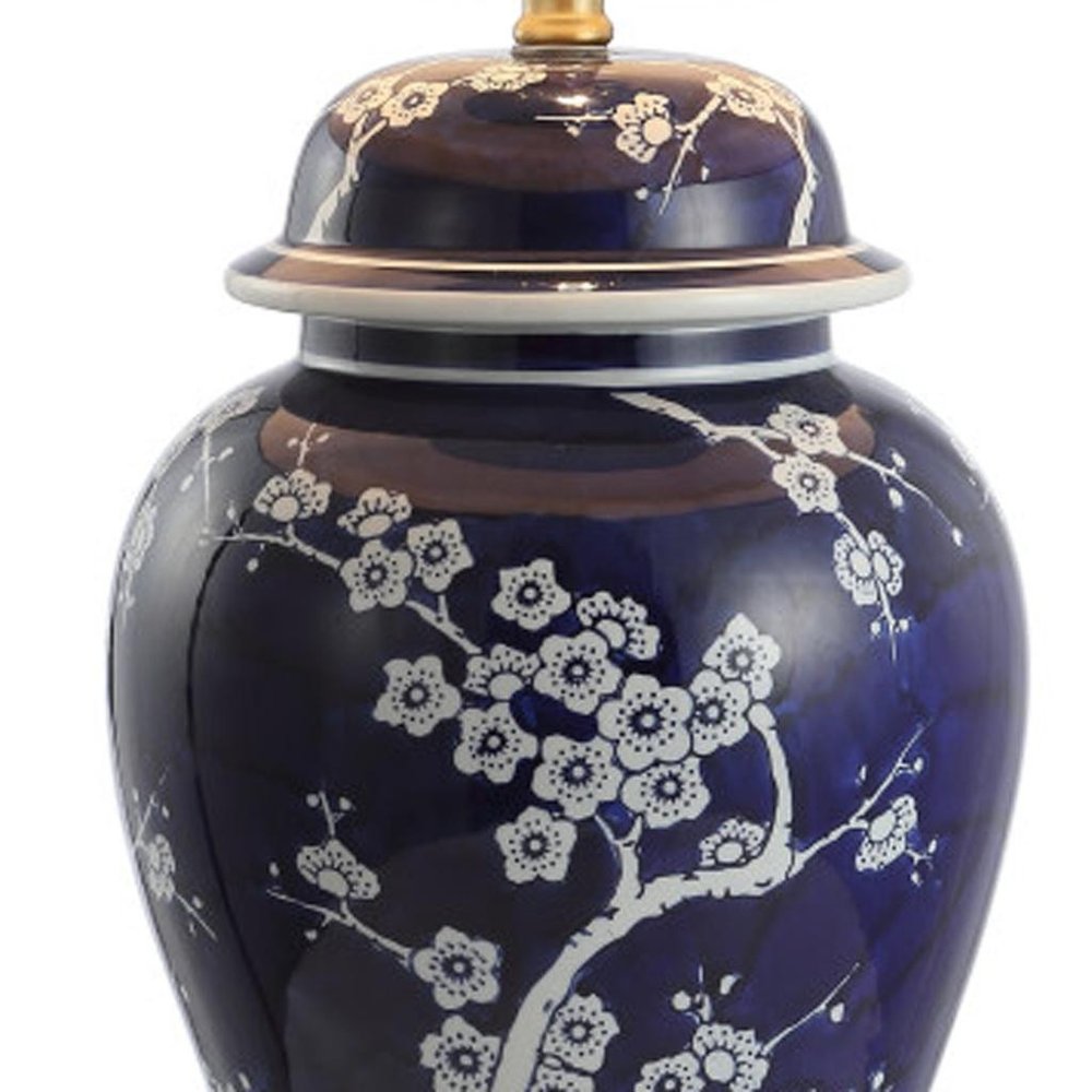 30" Gold Novelty Table Lamp With Globe Shade HomeRoots