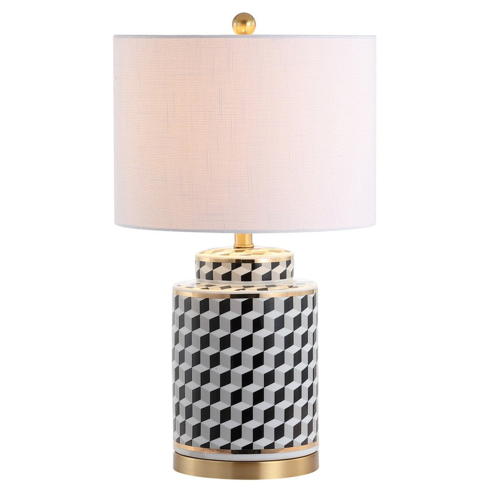 25" Gold Novelty Table Lamp With Globe Shade HomeRoots