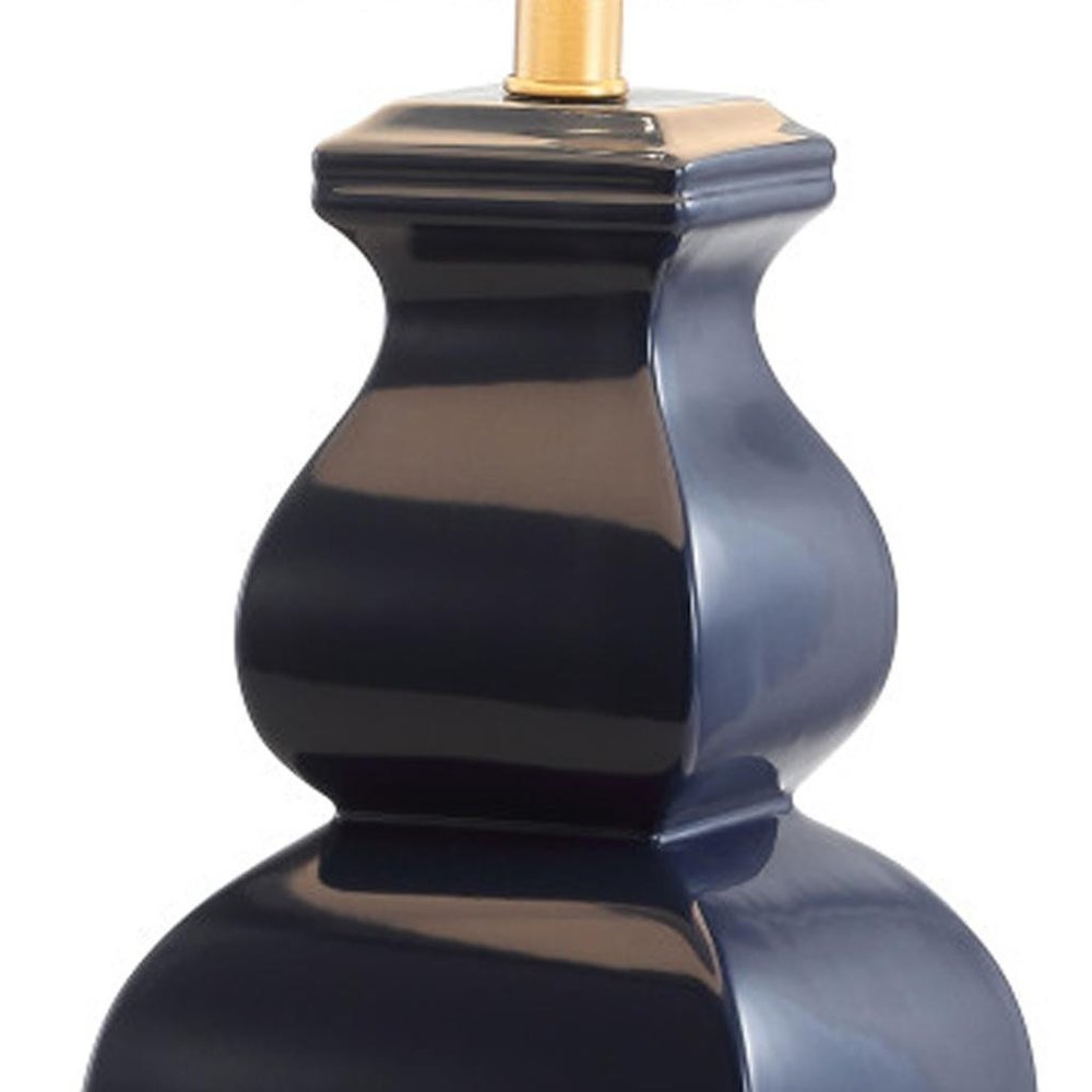 26" Gold Novelty Table Lamp With Globe Shade HomeRoots