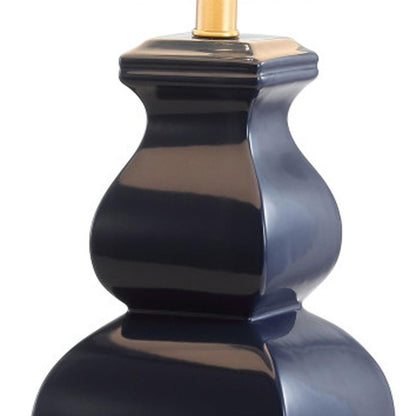 26" Gold Novelty Table Lamp With Globe Shade HomeRoots