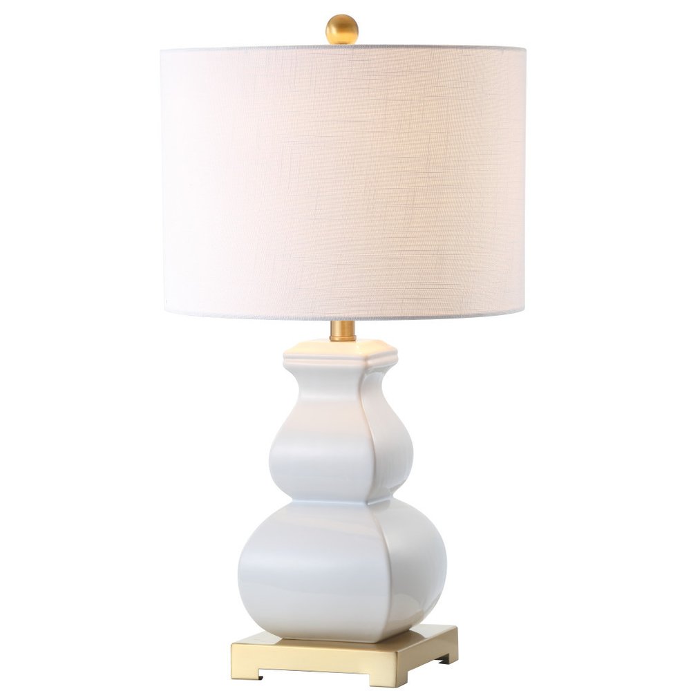 26" Gold Novelty Table Lamp With Globe Shade HomeRoots