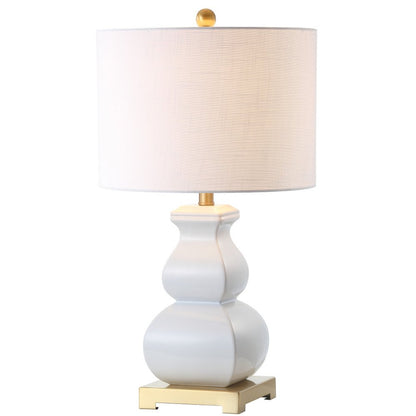 26" Gold Novelty Table Lamp With Globe Shade HomeRoots