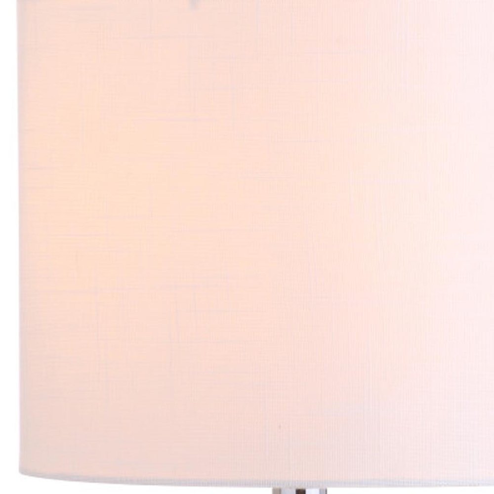 21" Pearl Novelty Table Lamp With Drum Shade HomeRoots