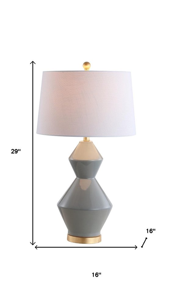 29" Gold Novelty Table Lamp With Globe Shade HomeRoots