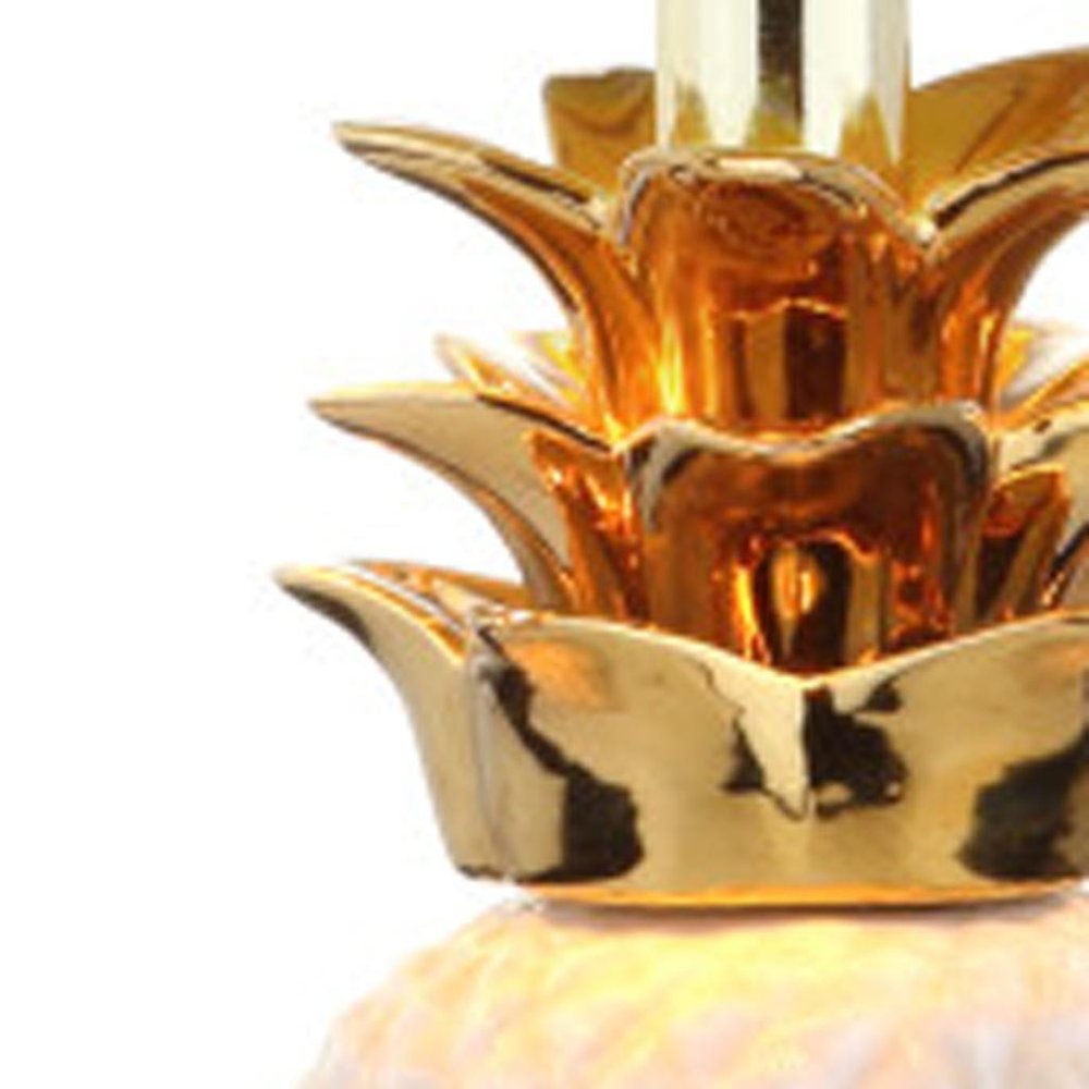 23" Clear Novelty Table Lamp With Drum Shade HomeRoots