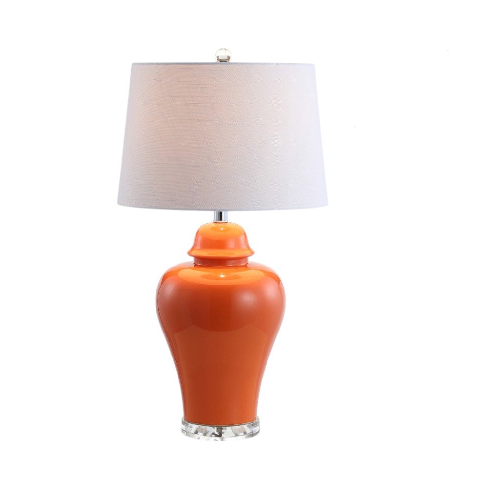 Set of Two 27" Clear Novelty Table Lamps With Globe Shades HomeRoots