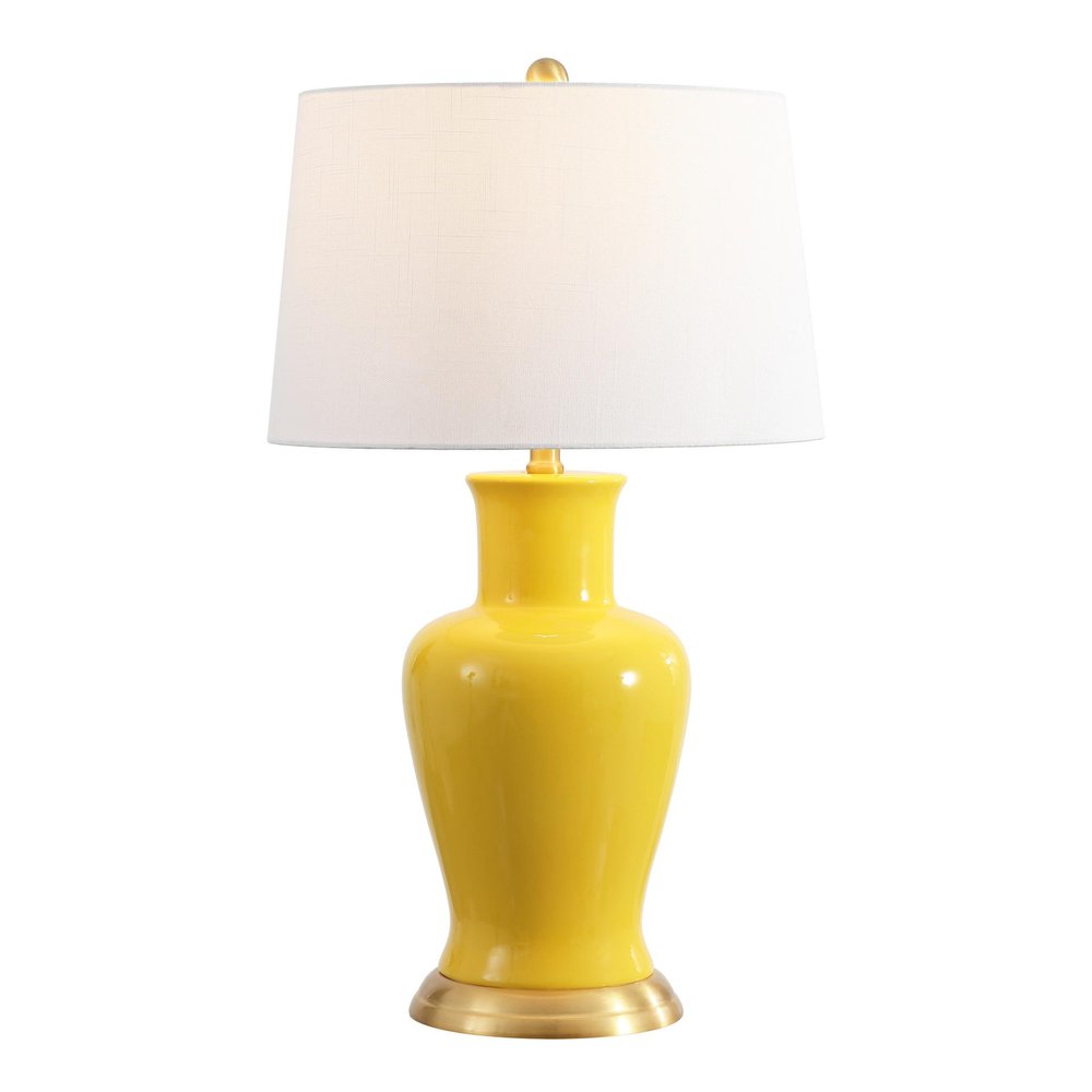29" Gold Urn Bedside Lamp With Empire Shade — view 3