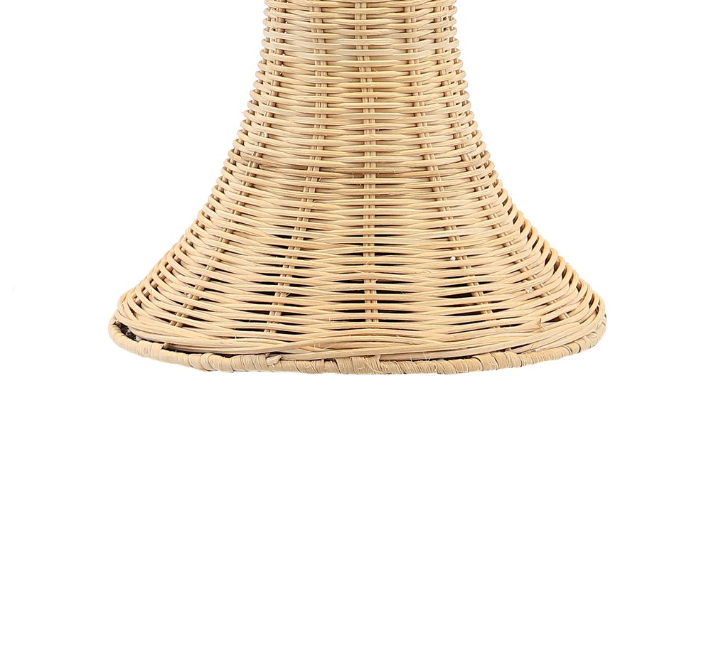 22" Light Brown Table Lamp With Globe Shade — view 3
