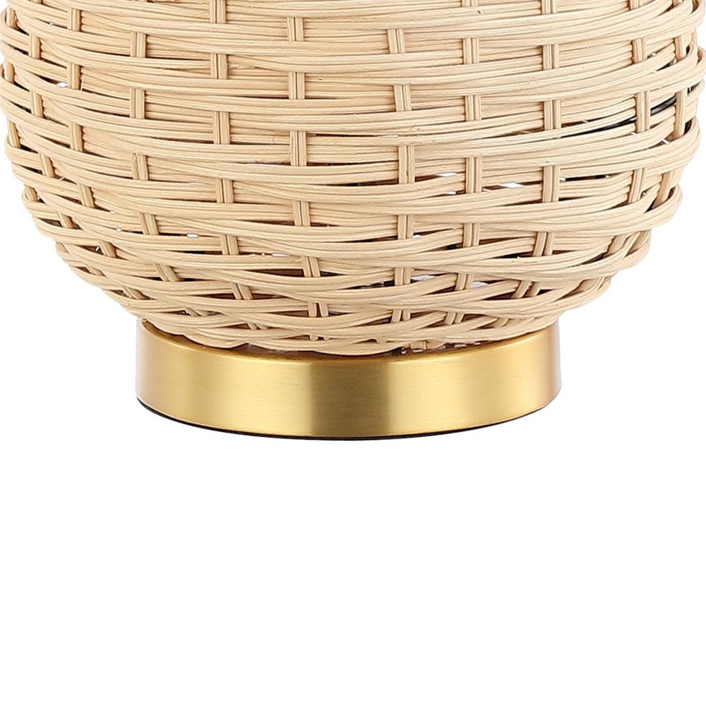 25" Gold Urn Table Lamp With Empire Shade HomeRoots