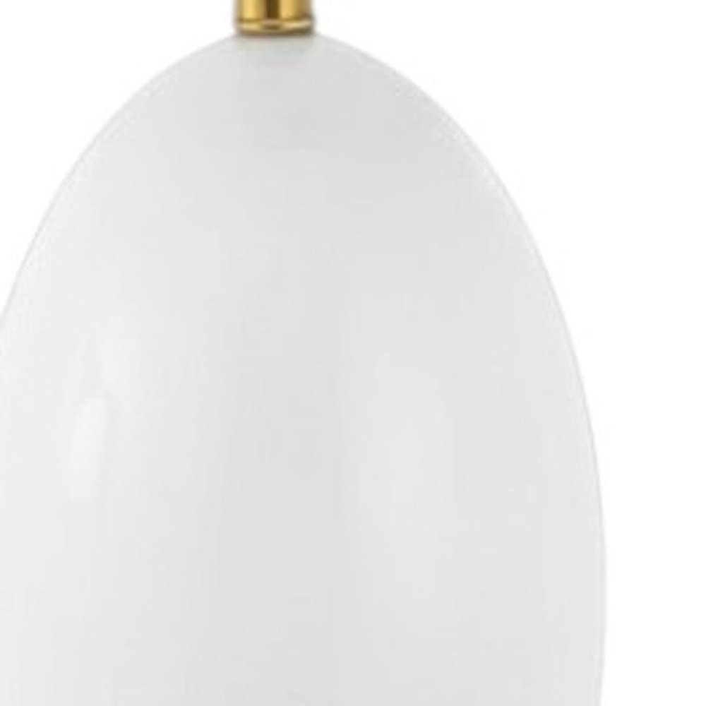 27" Gold Novelty Table Lamp With Empire Shade HomeRoots