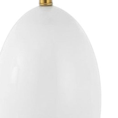 27" Gold Novelty Table Lamp With Empire Shade HomeRoots
