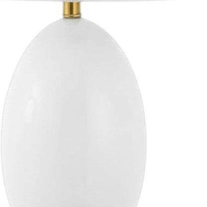 27" Gold Novelty Table Lamp With Empire Shade HomeRoots