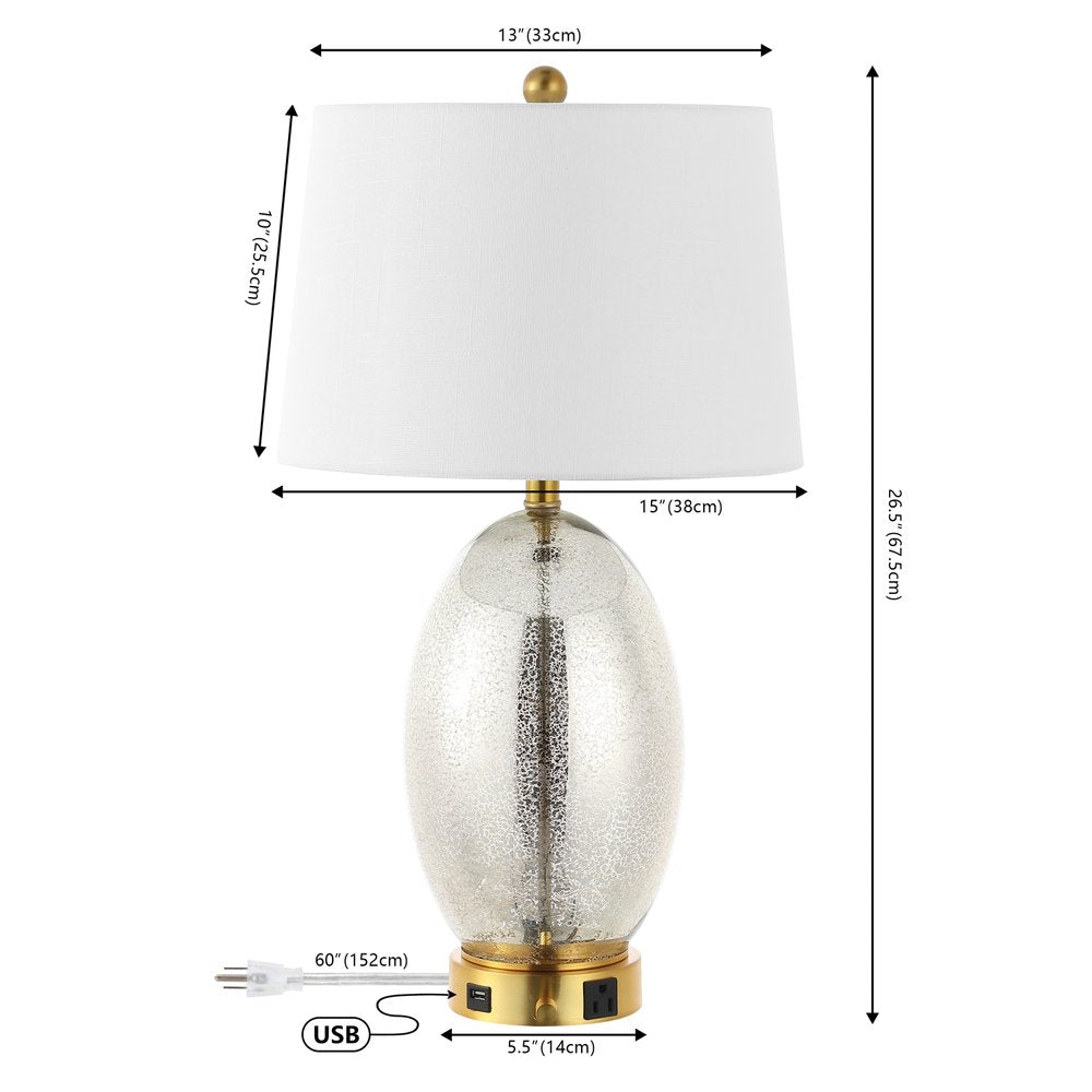 27" Gold Novelty Table Lamp With Empire Shade HomeRoots