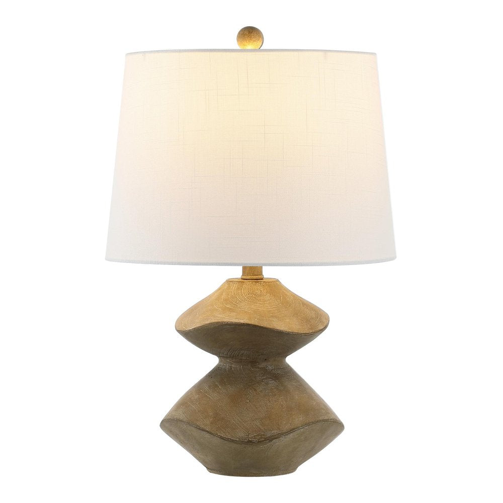 22" Golden Brown Novelty Table Lamp With Empire Shade HomeRoots