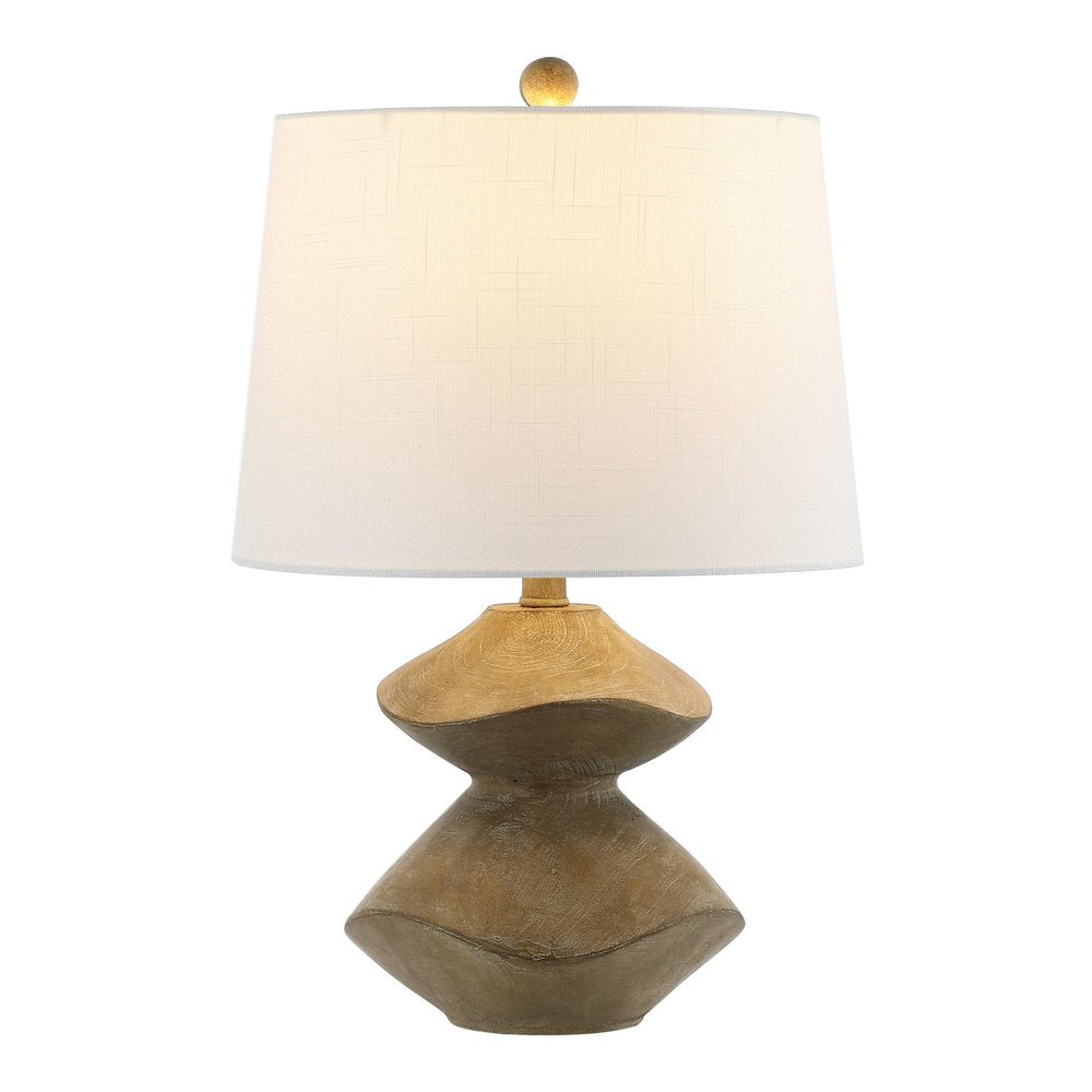 22" Golden Brown Novelty Table Lamp With Empire Shade HomeRoots