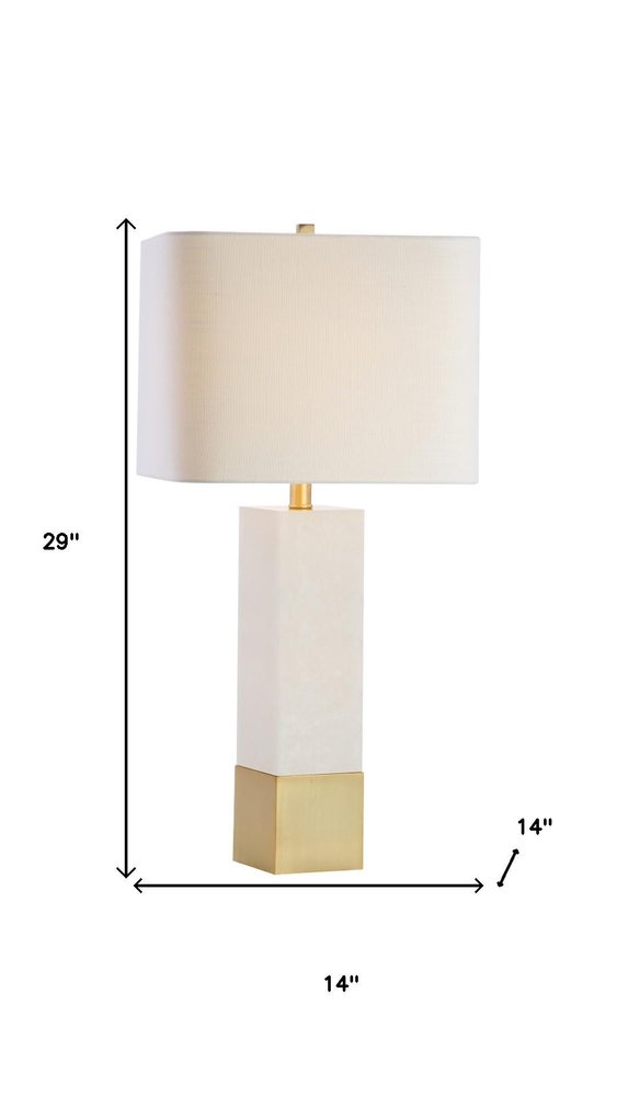 29" Gold Novelty Table Lamp With Shade HomeRoots