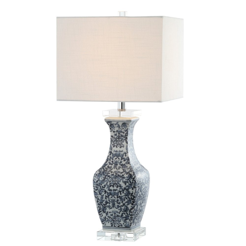 28" Clear Novelty Table Lamp With Square Shade — view 4