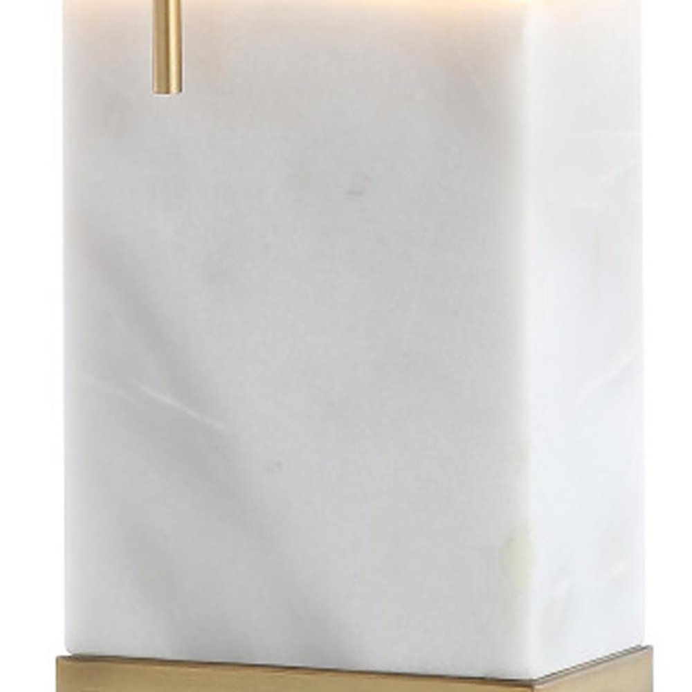 23" Gold Table Lamp With Shade — view 4