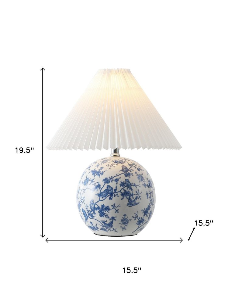 20" Clear Novelty Table Lamp With Cone Shade HomeRoots