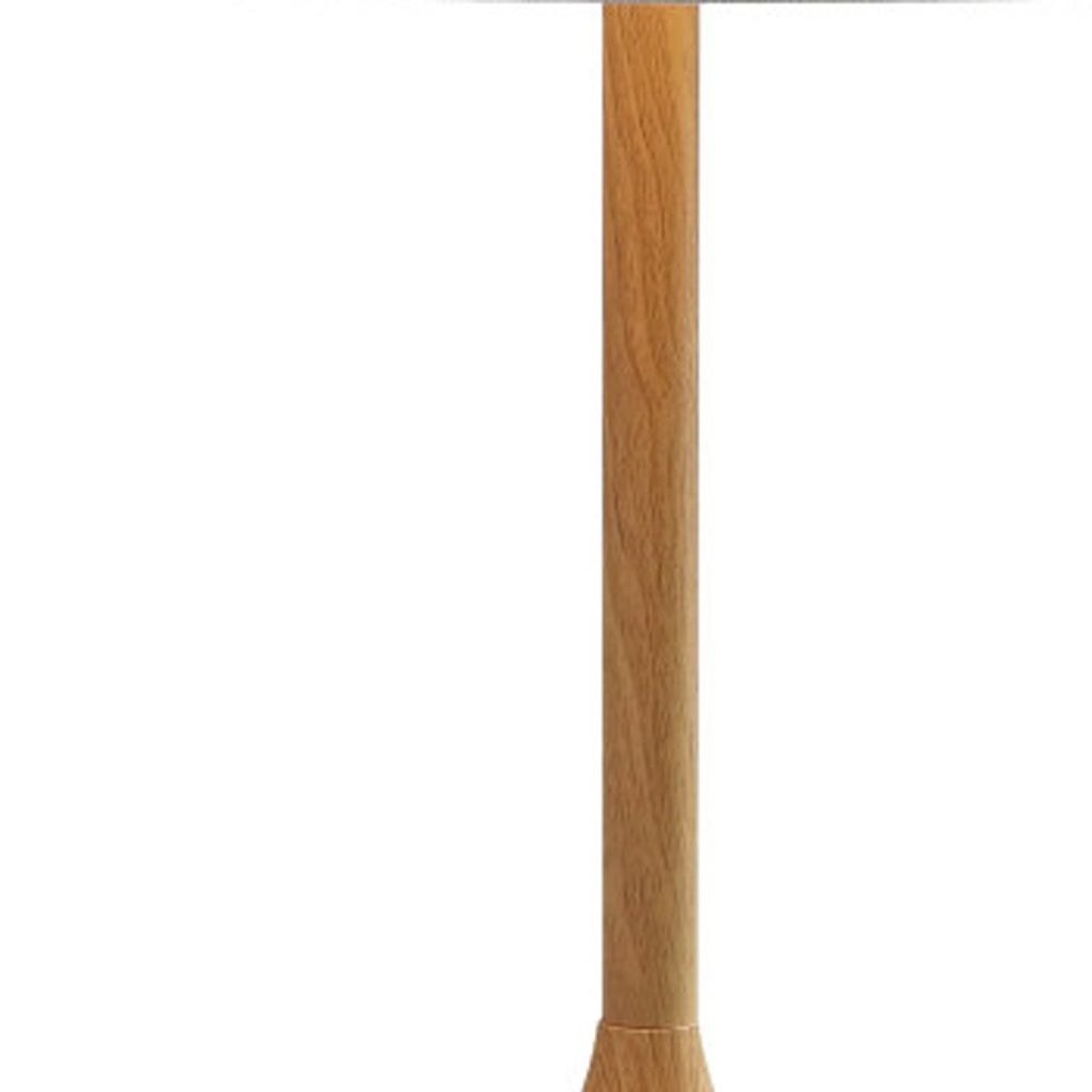 Set of Two 25" Brown Table Lamps With Empire Shades — view 3
