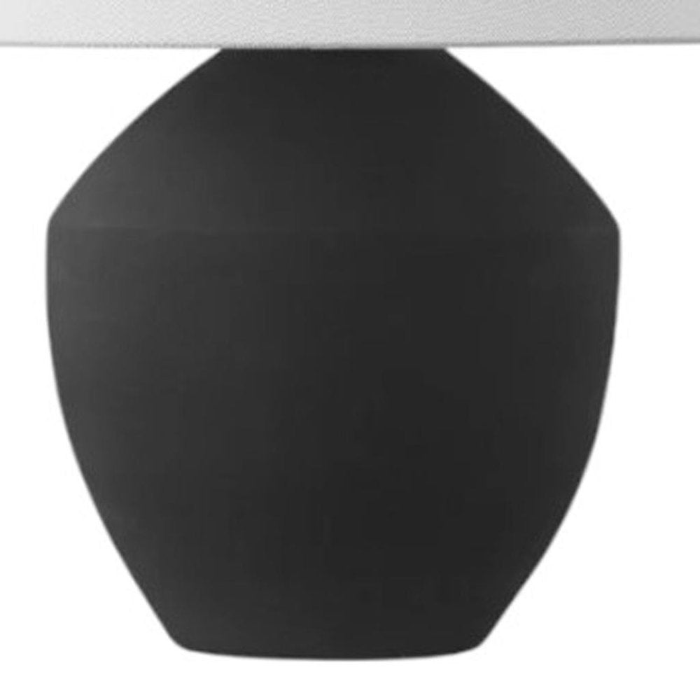 Set of Two 21" Clear Novelty Table Lamps With Empire Shades — view 4