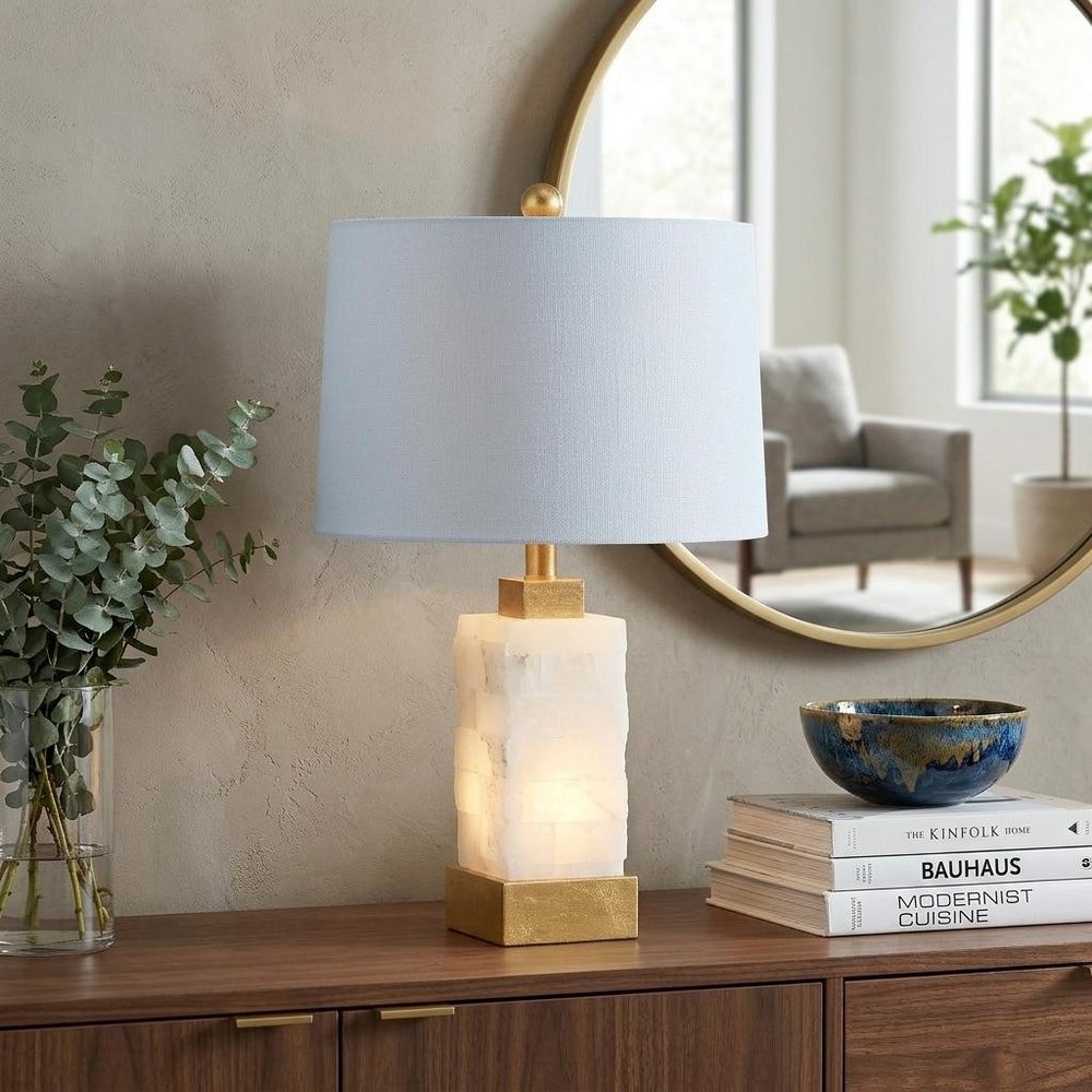 23" Gold Novelty Table Lamp With Globe Shade — view 5