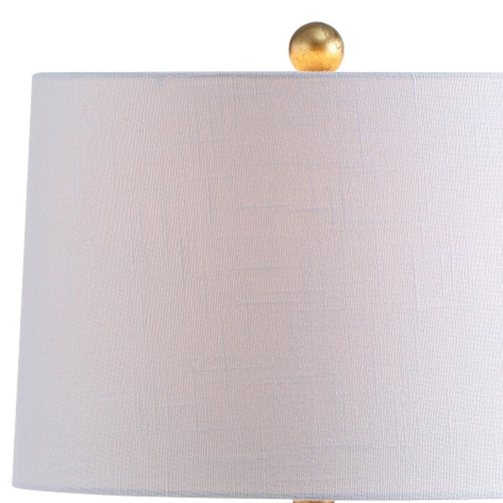 23" Gold Novelty Table Lamp With Globe Shade — view 4