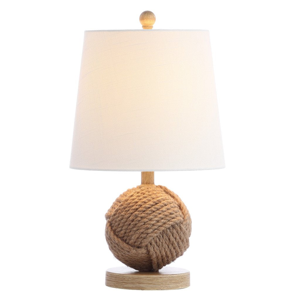 18" Clear Novelty Table Lamp With Globe Shade HomeRoots