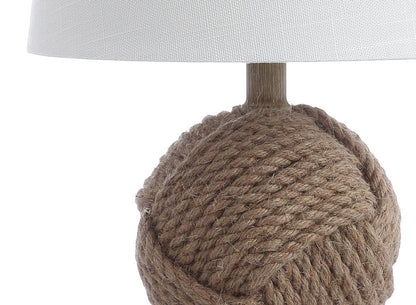 18" Clear Novelty Table Lamp With Globe Shade HomeRoots